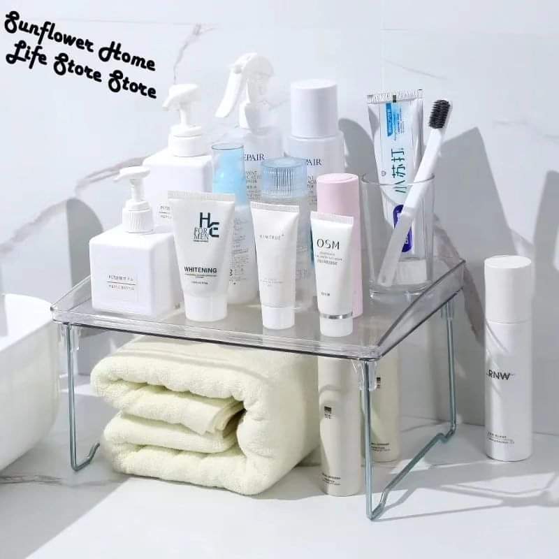 Folding Acrylic Cosmetic /Kitchen Folding Rack