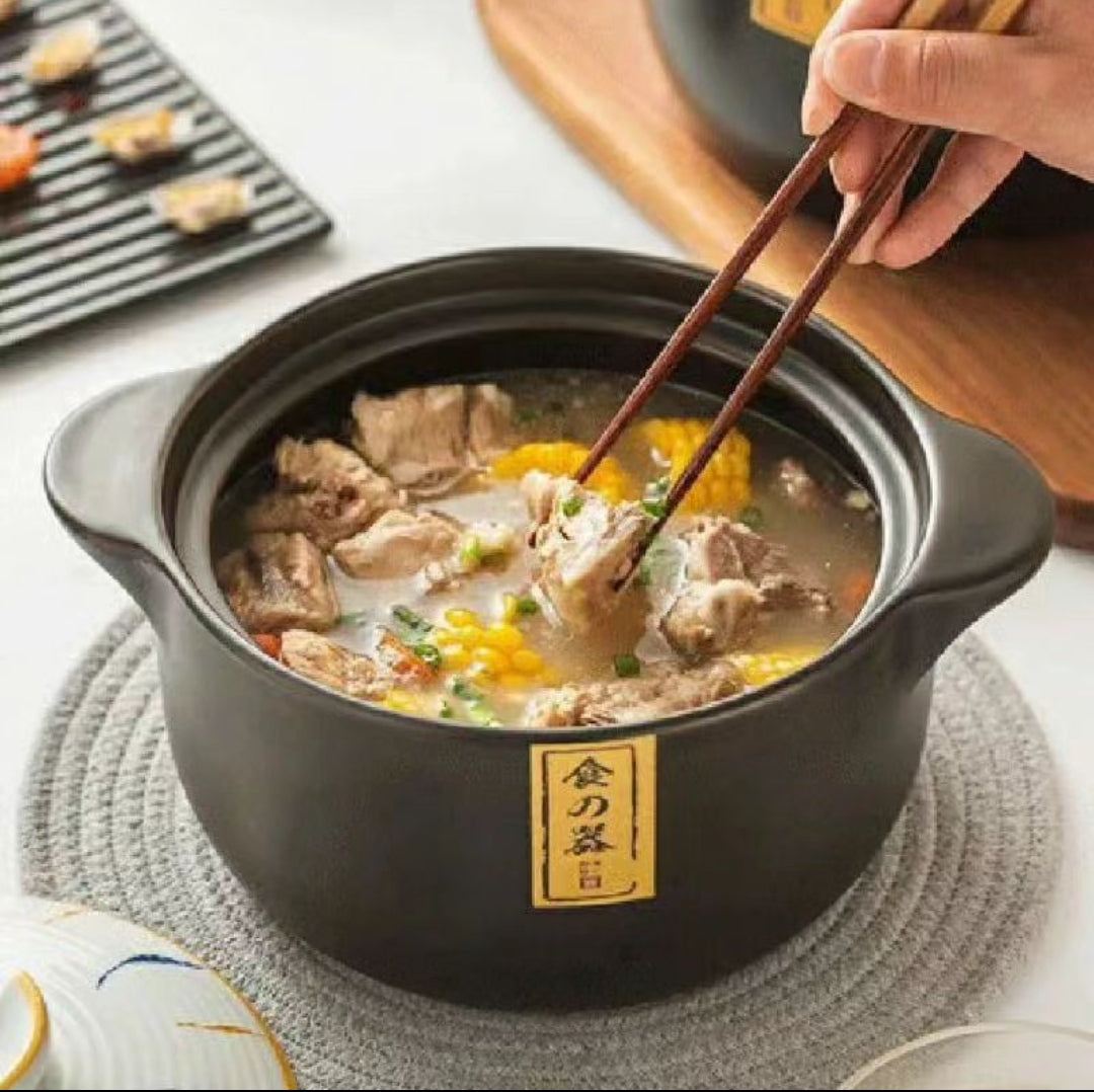 Heat Resistant Casserole Cooking Pot