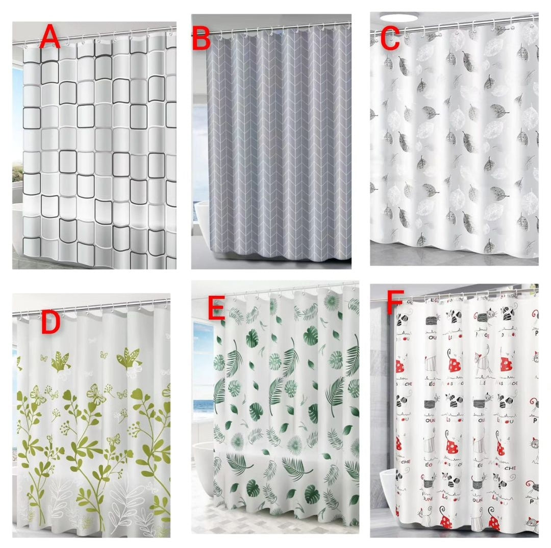 Waterproof Shower curtain