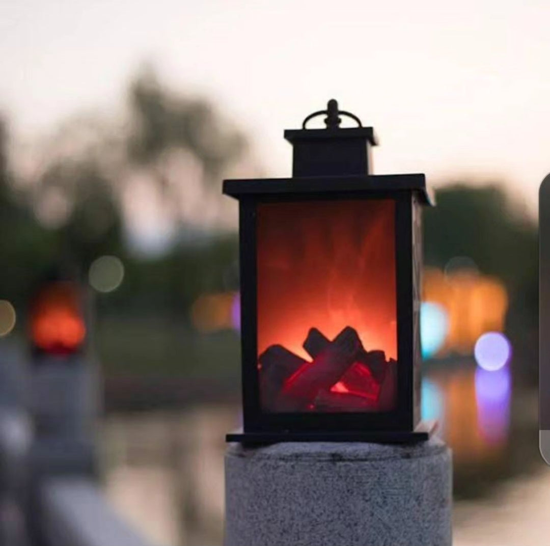 Portable Fire Place Lantern