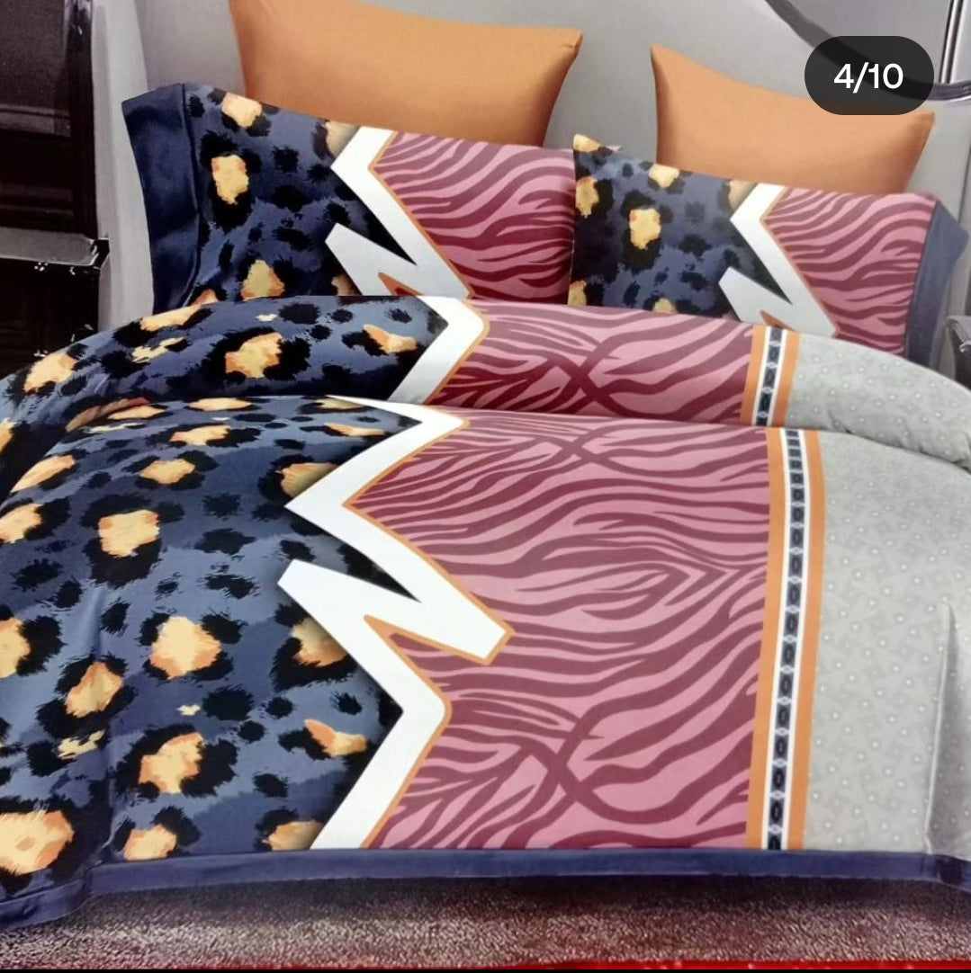 4pc Bed Set Covers 6*6