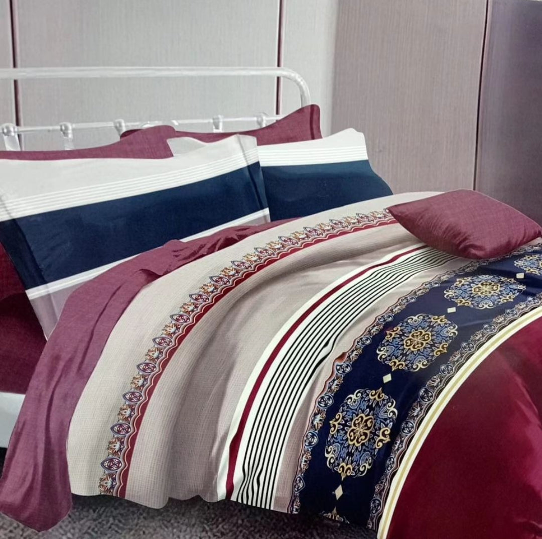 4pc Bed Set Covers 6*6