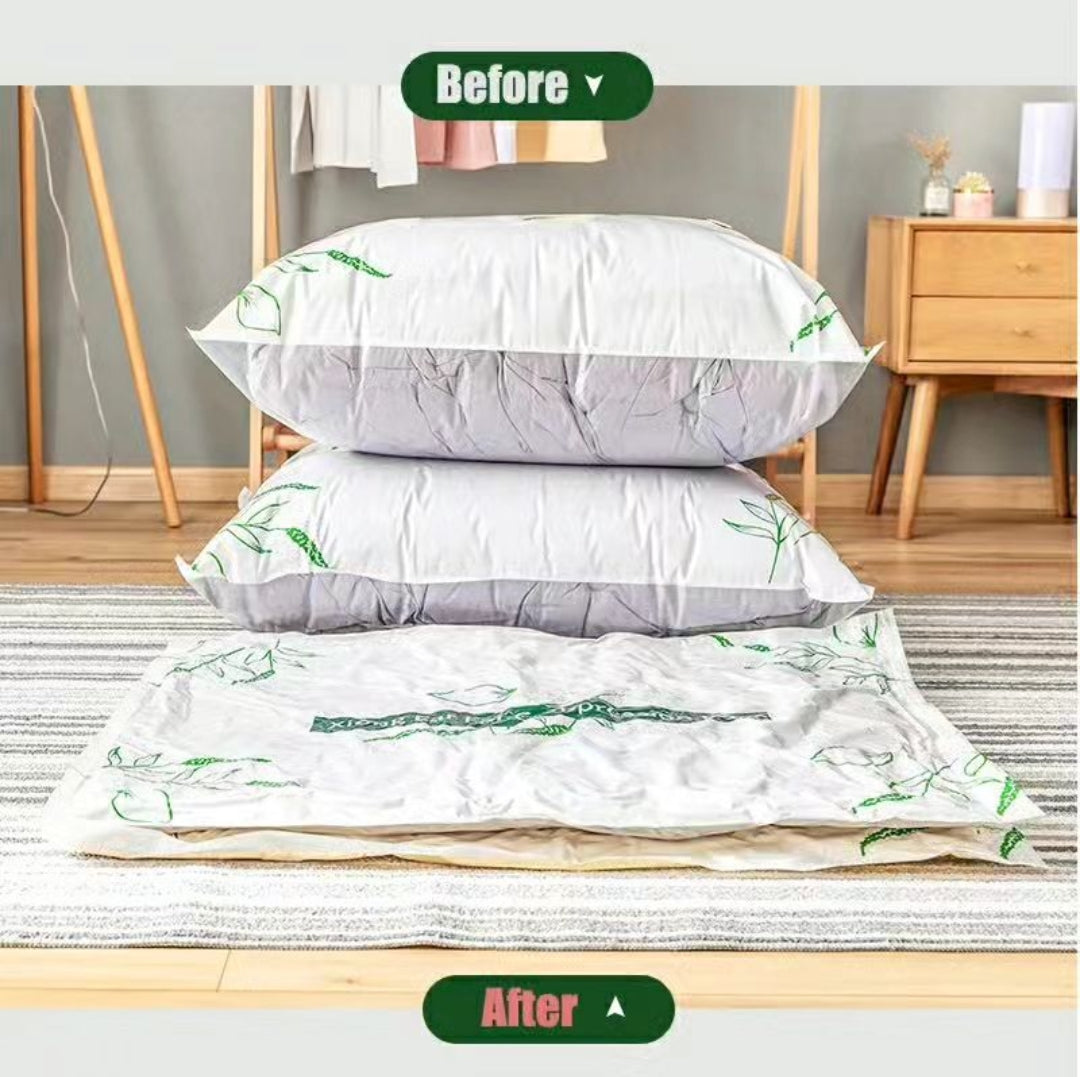 10pcs Set Vacuum Compression Storage Bags (with electric pump)