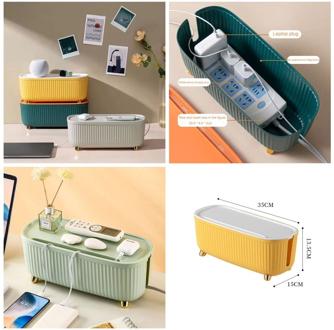 Nordic Plug Board Storage Box