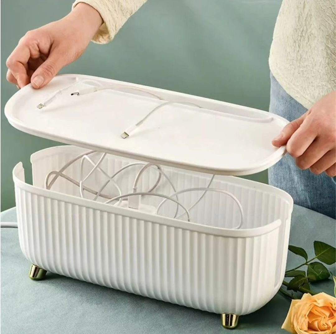 Nordic Plug Board Storage Box