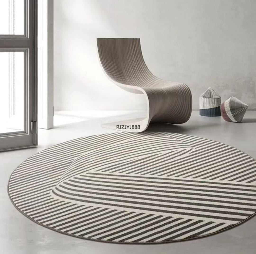 Modern Minimalist Round Rugs