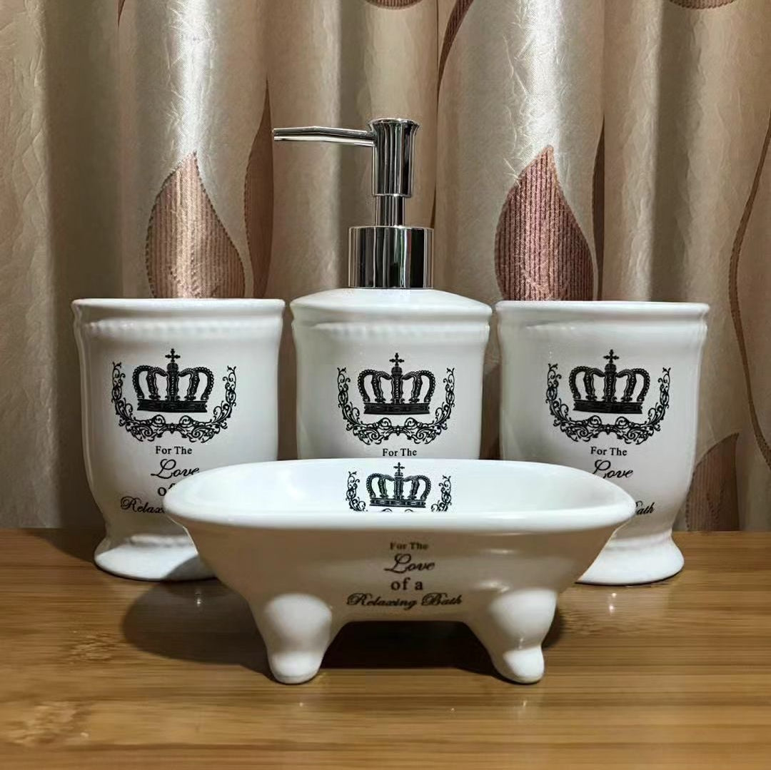 Ceramic Bathroom Set