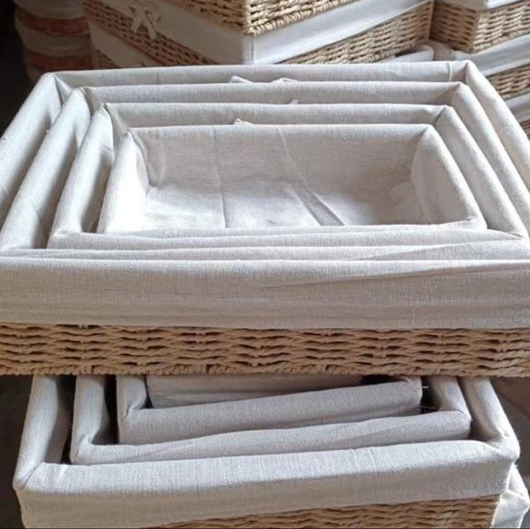 4in1 Multipurpose woven Storage baskets