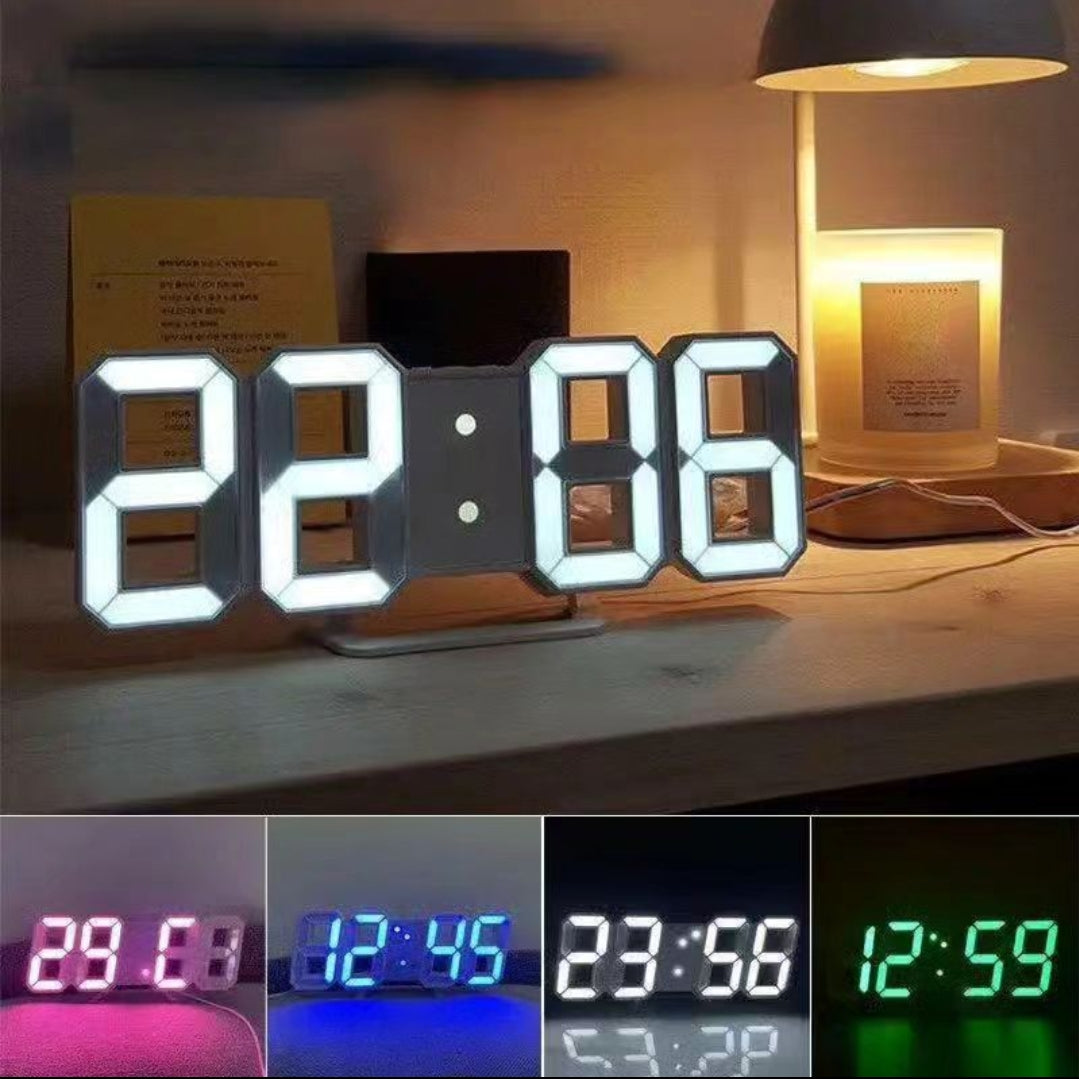 3D LED Digital Clock