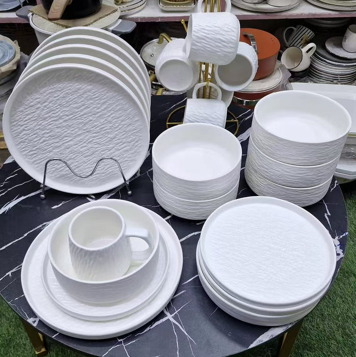 24-piece dinner set for everyday dining and table settings โ Gemelli Collections.