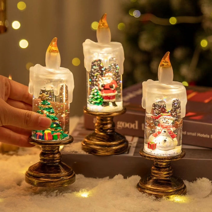 Christmas LED candle light decorative lamp with built-in battery, available in Nairobi, Kenya
