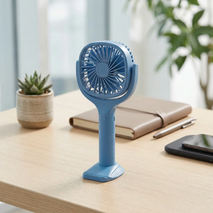 Sanford Rechargeable Hand Fan with Mobile Holder SF936HFN