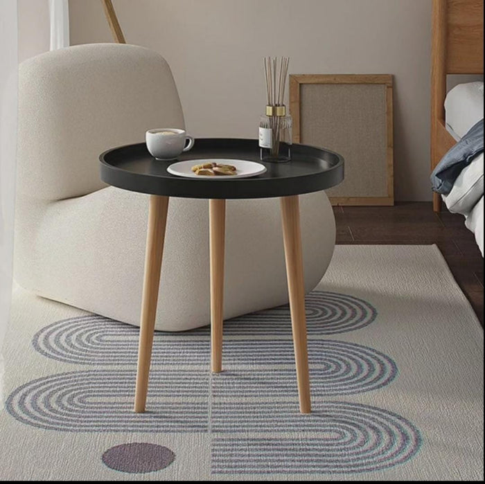 Nordic Style Round Coffee Table, Black, 40 x 44 cm - available in Nairobi, Kenya