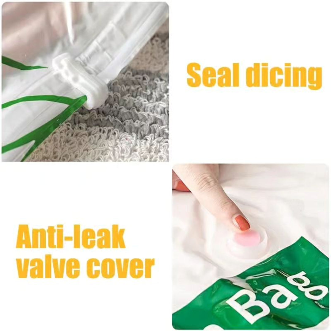 10pcs Set Vacuum Compression Storage Bags (with electric pump)