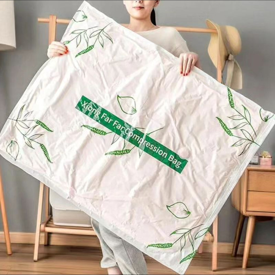 10pcs Set Vacuum Compression Storage Bags (with electric pump)