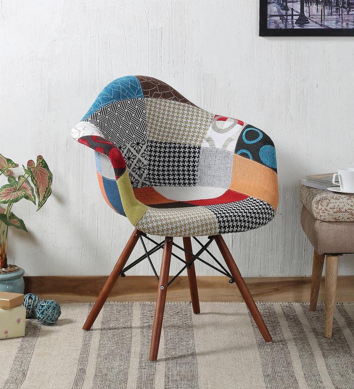 Bucket Patchwork Eames Chair, spacious seating design for different body sizes - available in Nairobi, Kenya