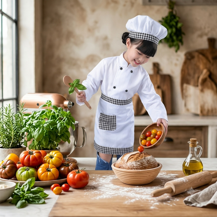 Professional Kids Chef Costume