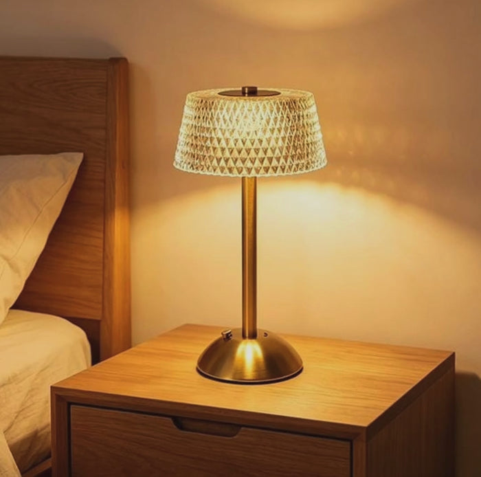 Dimmable LED Touch Lamp with 3 light modes and rechargeable design - available in Nairobi, Kenya
