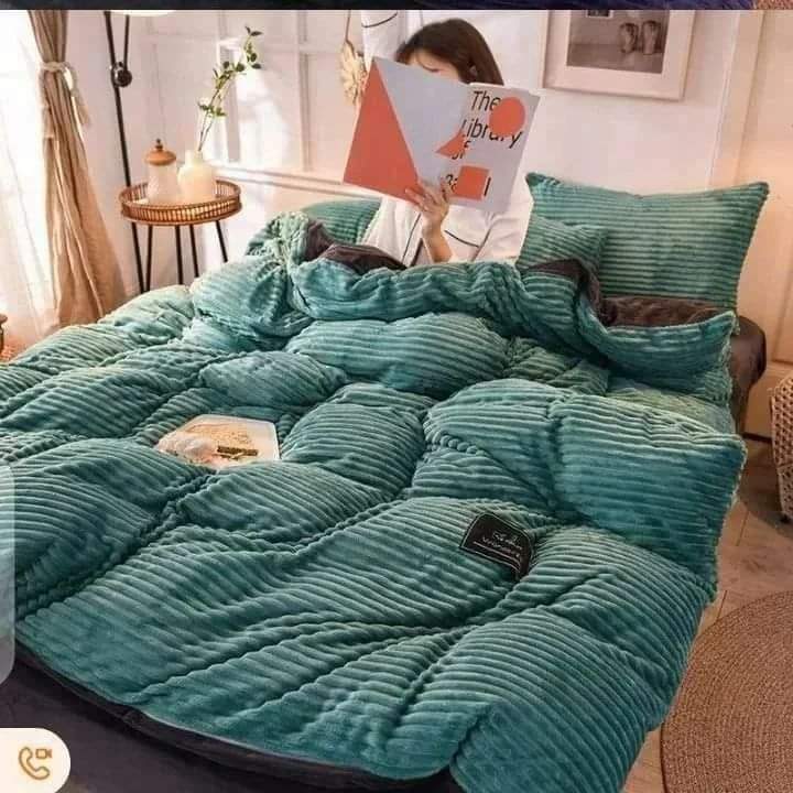 Velvet Duvet Sets inclusive of 2pillow cases and a sheet