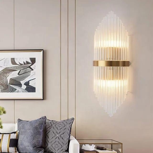 Theodora luxury crystal wall light