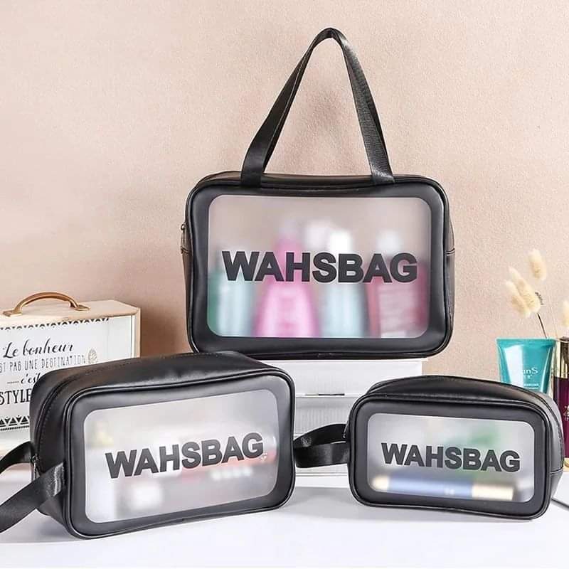 3 in 1 Waterproof cosmetics/wash bags