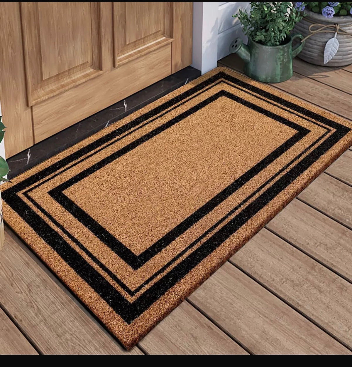 Coconut coir reed door mat 45 × 75 cm, Available in Nairobi, Kenya