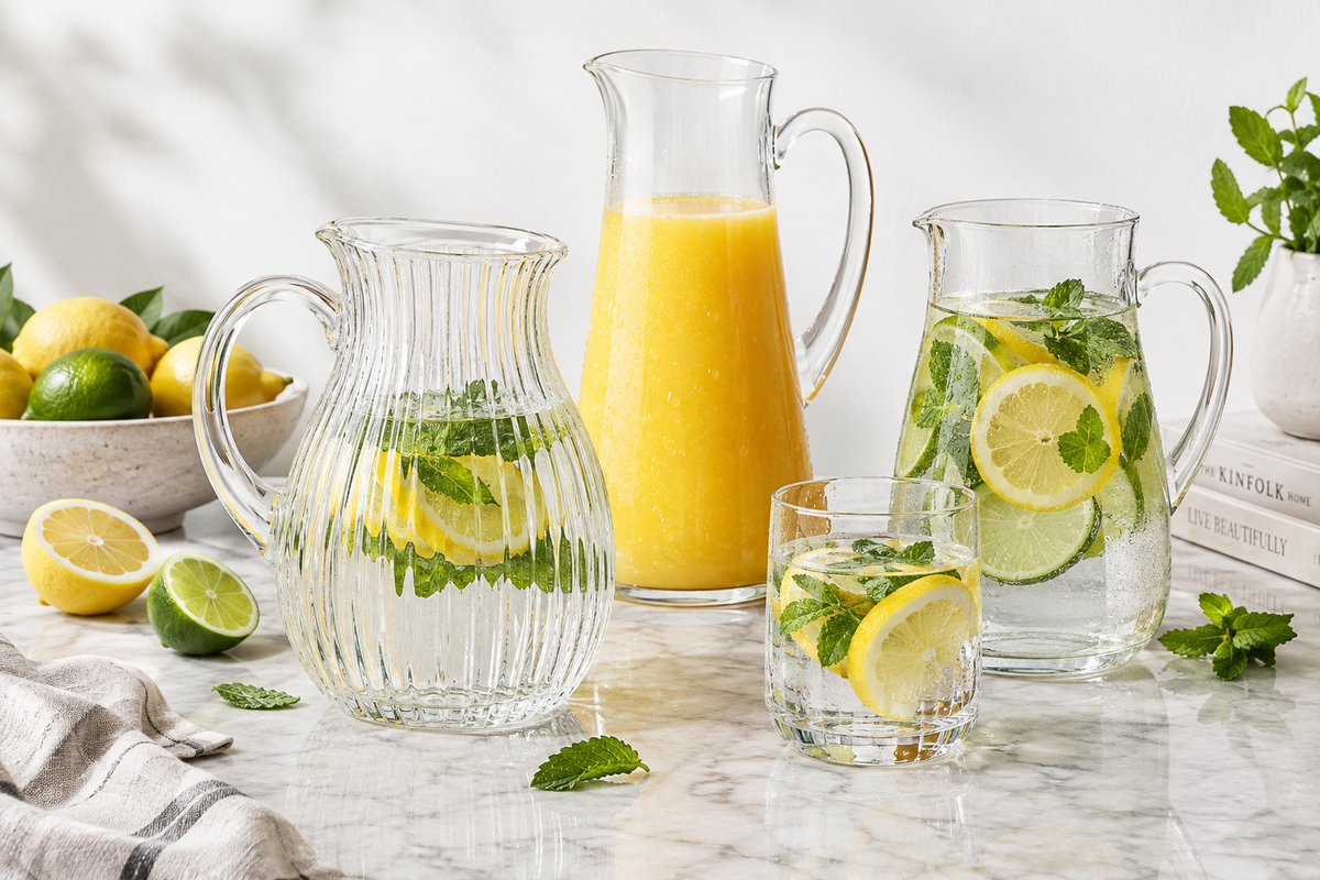 Glass Jugs & Pitchers