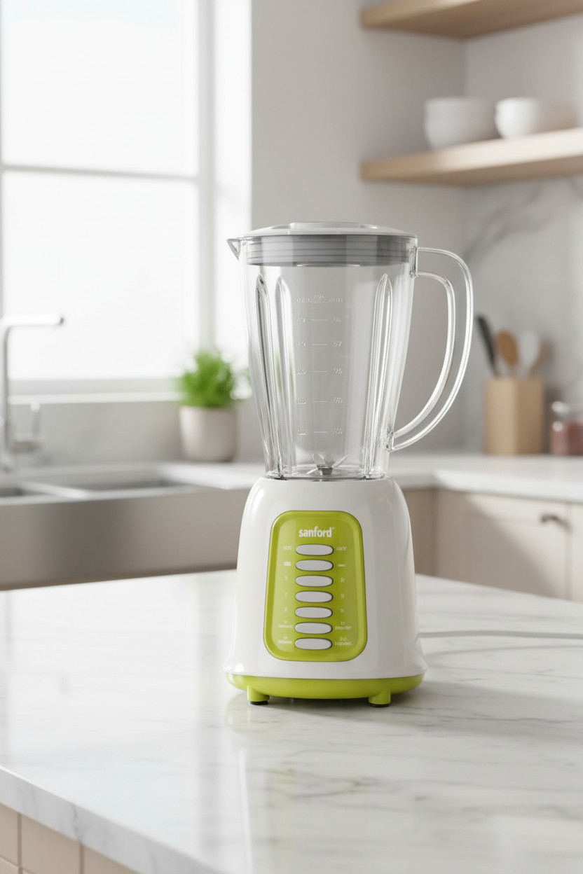 emelli Collections Sanford 2-in-1 blender with mill and 10-speed control SF6820BR