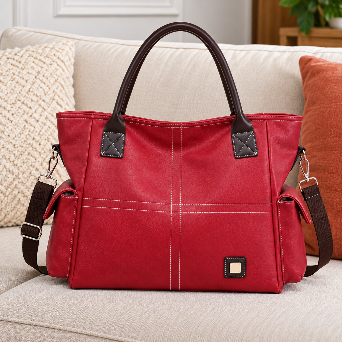 Women's Handbag and Travel Bag with Shoulder Strap