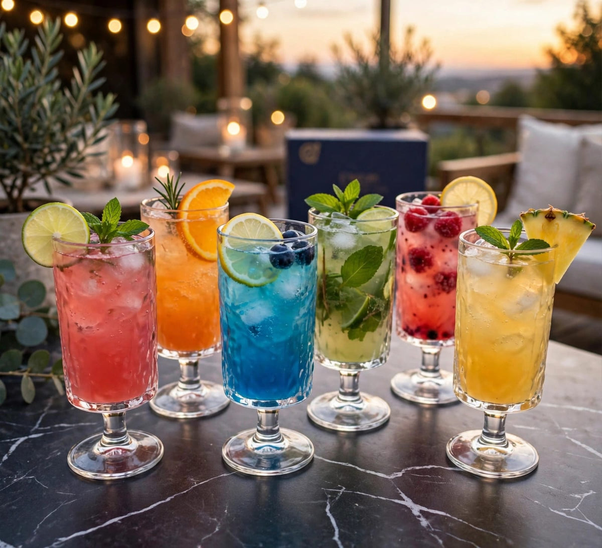 300ml Ribbed Highball Clear Glass for Water Juice Cocktails