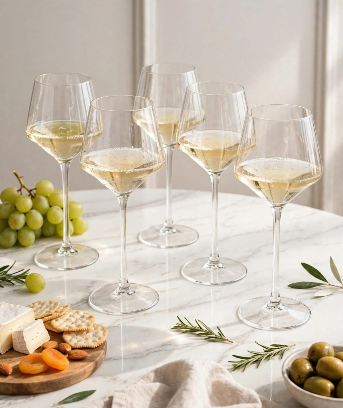 360ml Unique Design Wine Glass with Tall Stem