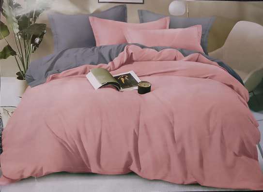 6×7 ft Cotton Duvet Cover Set with Bedsheet and Four Pillowcases