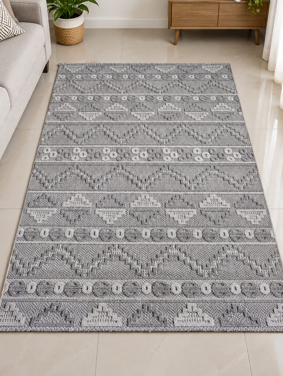 Jute Turkey Carpet Rugs Available in Four Sizes