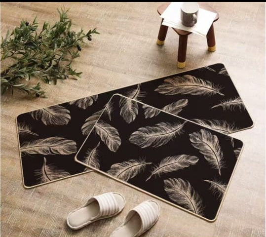 Heavy Rubber Kitchen Mats – 120 × 45 cm and 75 × 45 cm