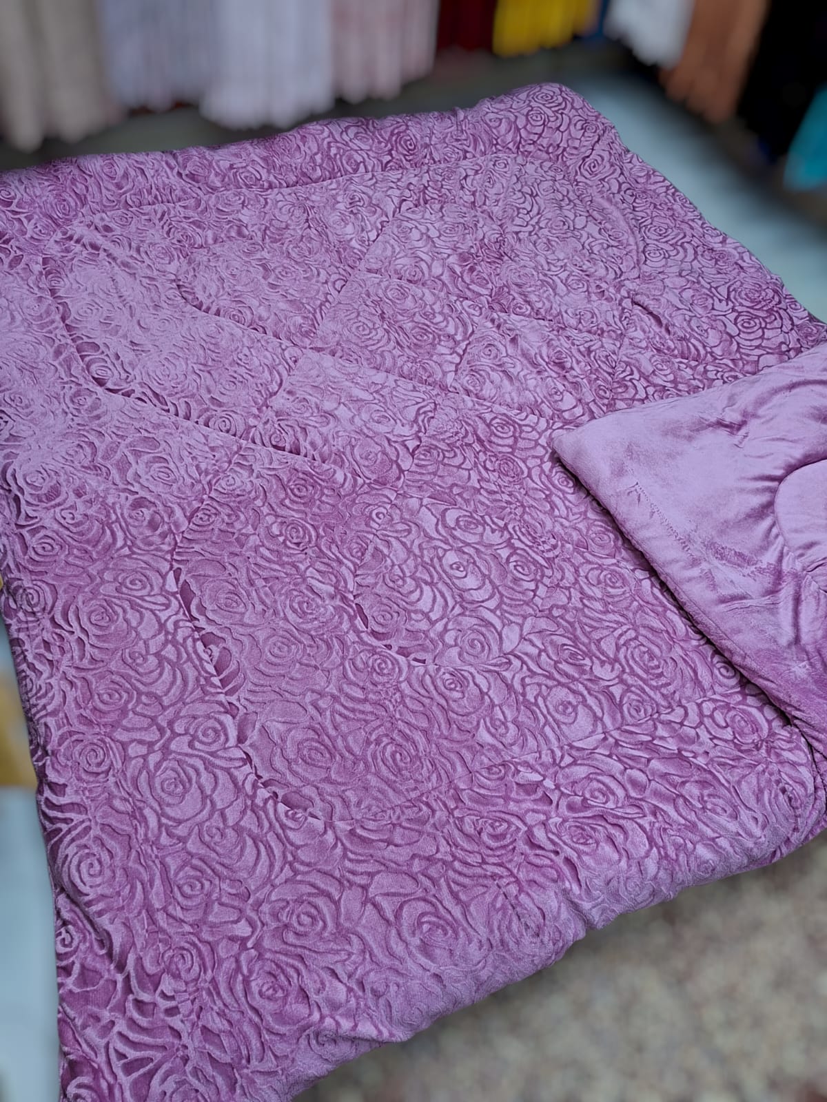 5 × 6 Plain Single Warm Woollen Blanket