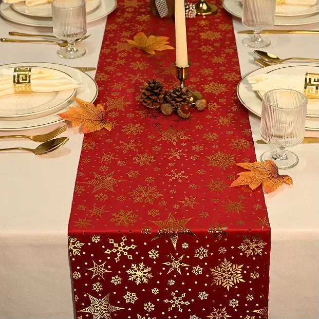 30 × 270cm Christmas Table Runner for Dining Table