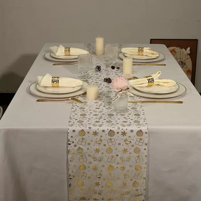 30 × 270cm Christmas Table Runner for Dining Table