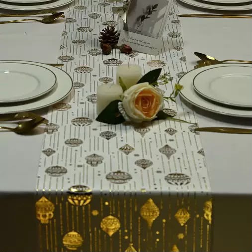 30 × 270cm Christmas Table Runner for Dining Table