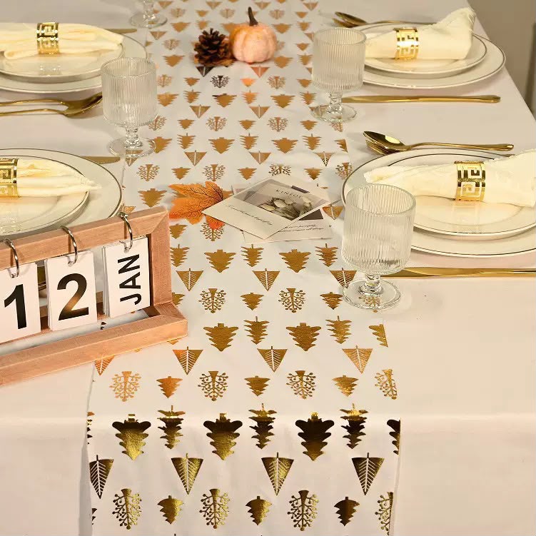30 × 270cm Christmas Table Runner for Dining Table