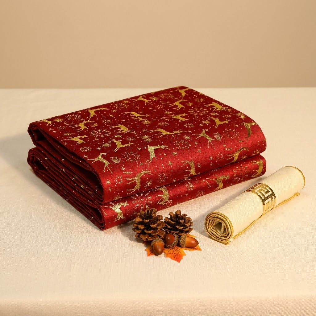 30 × 270cm Christmas Table Runner for Dining Table
