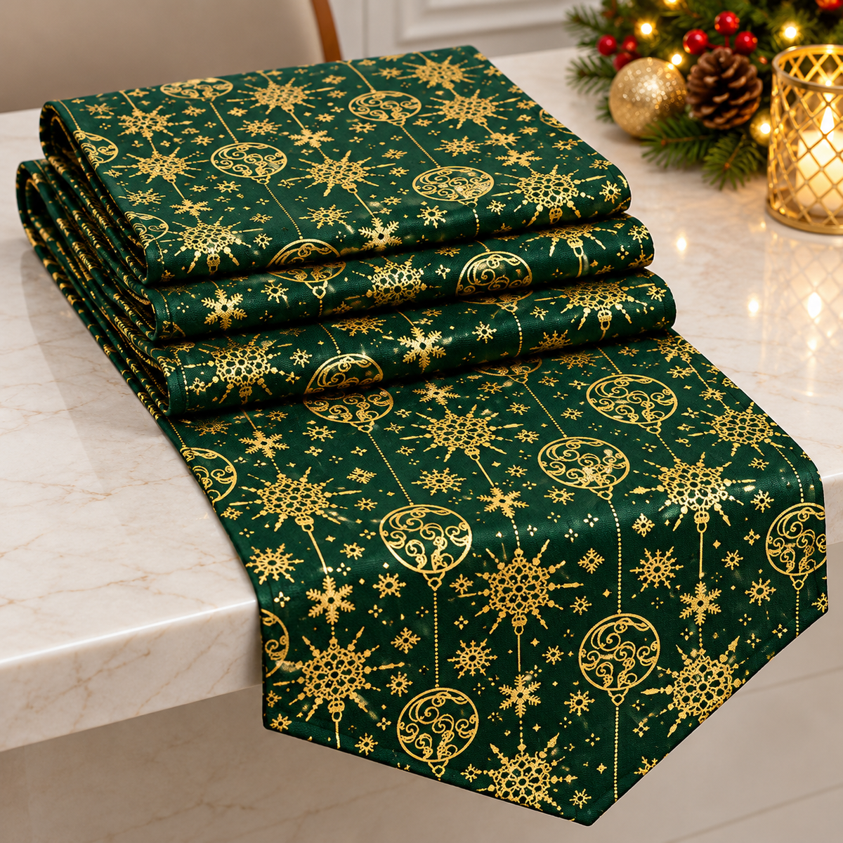 30 × 270cm Christmas Table Runner for Dining Table