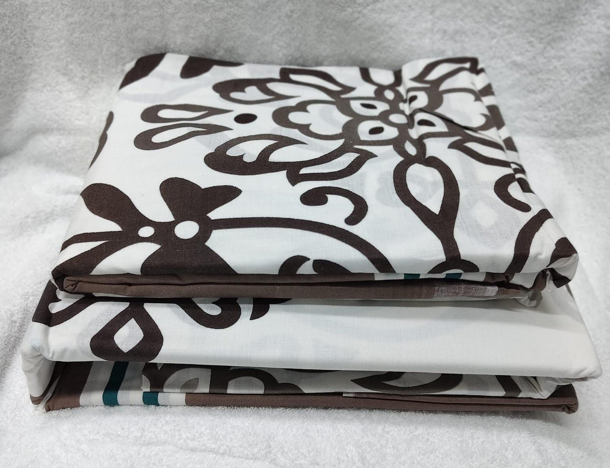Extra King 100% Cotton Bedsheet Set 250cm × 280cm