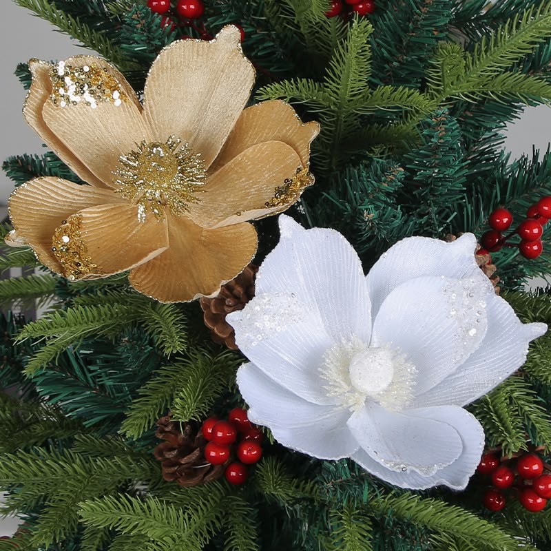 Plush White Christmas Tree Cushion Cover for Festive Home Décor
