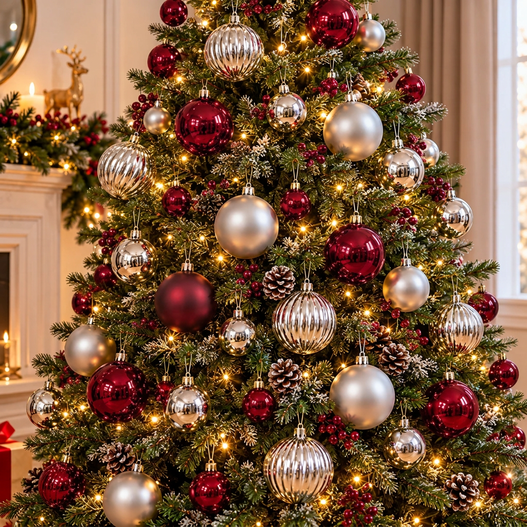 26-Piece Small Size Christmas Bauble Hamper Set