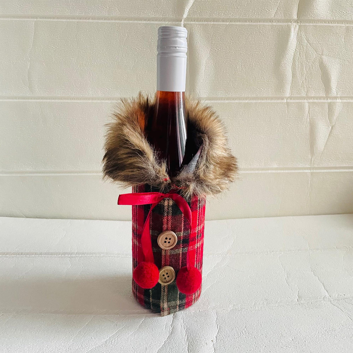 3-Piece Wine Bottle Gift Wrap Set