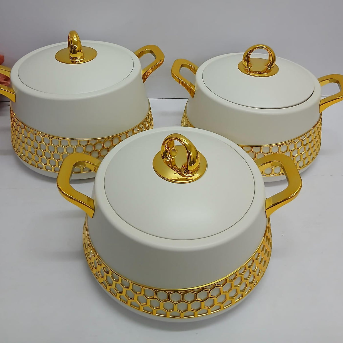 3-Piece Round Insulated Hotpot Set