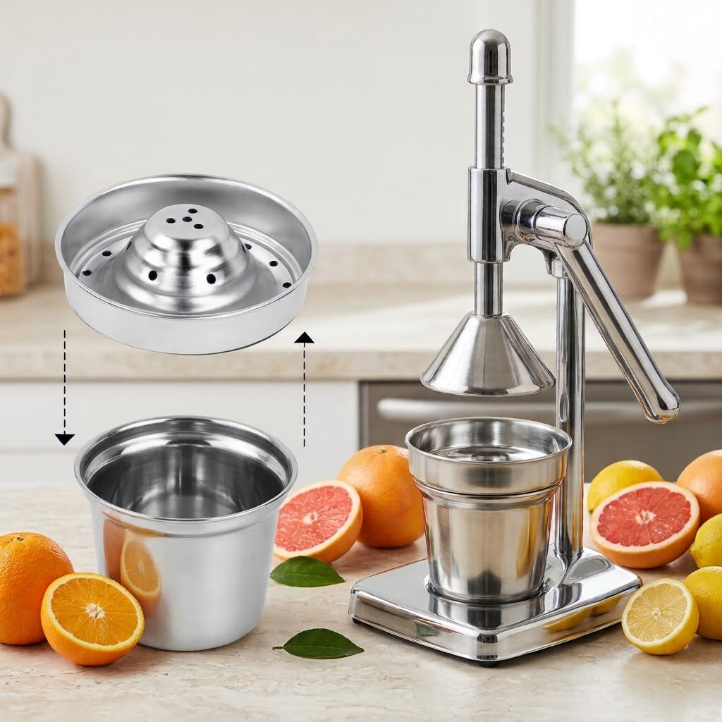 Manual Hand Press Stainless Steel Juicer