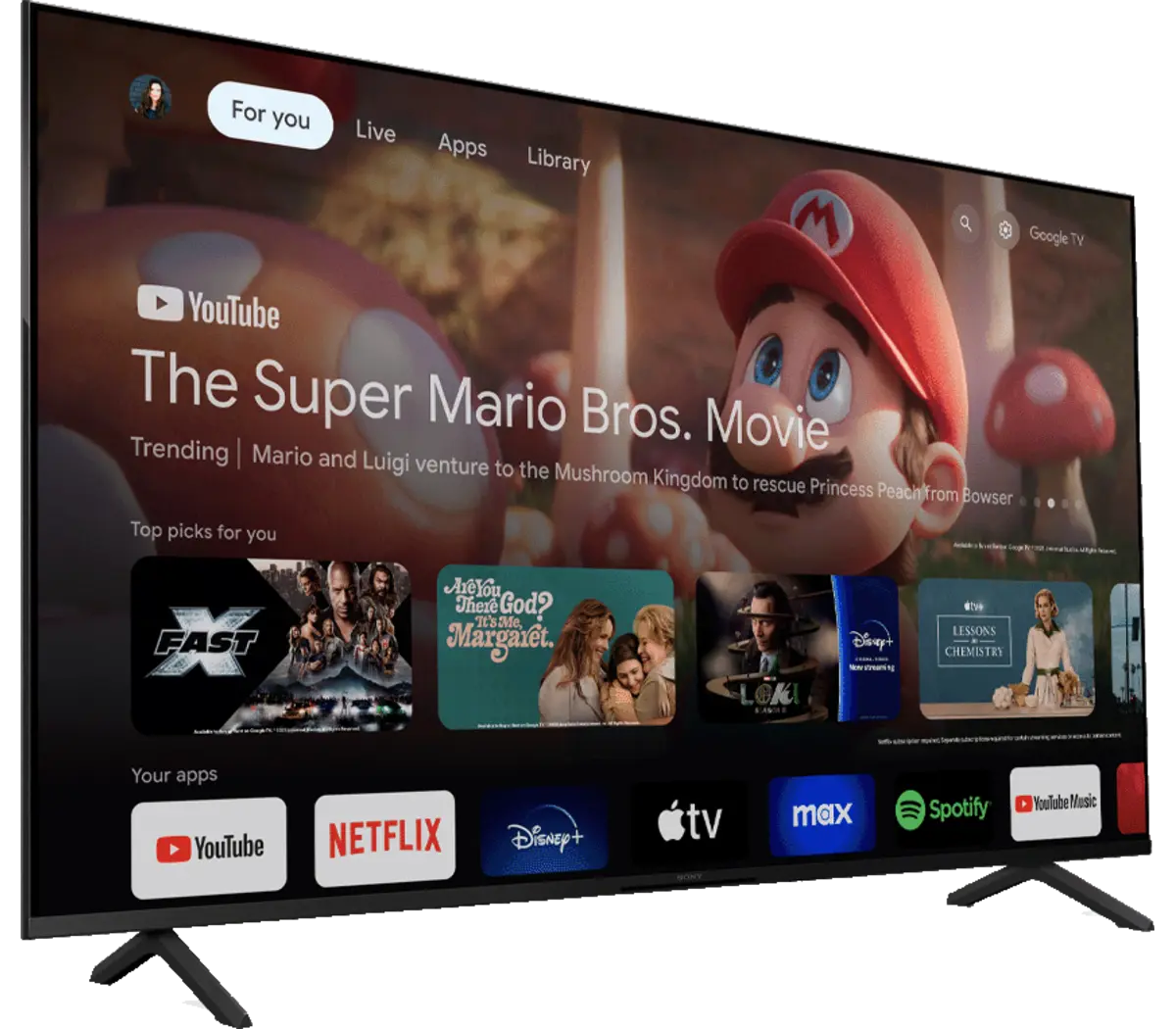 75-Inch Sony 75S30 4K Ultra HD LED Smart Television