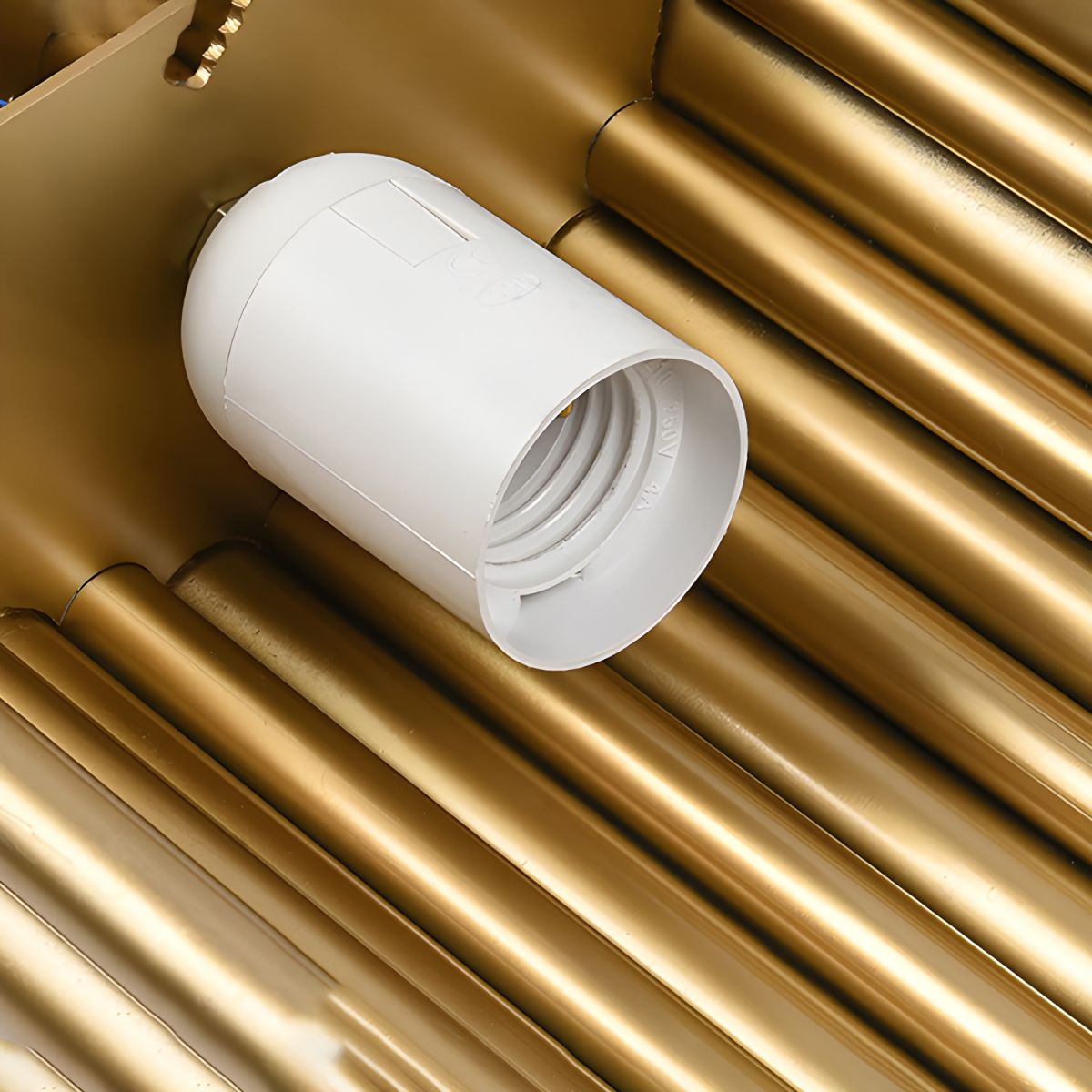 Gold Art Deco Wall Lamp E14 LP 8186-GO