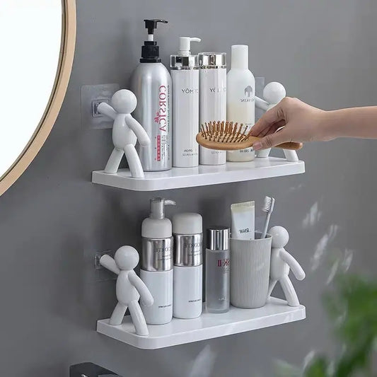 Doll bathroom organizer